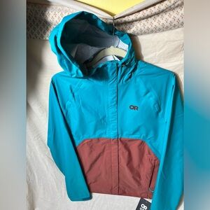 Outdoor Research Venetia Apollo Rain Jacket Woman’s Size Small Brand New W/tags